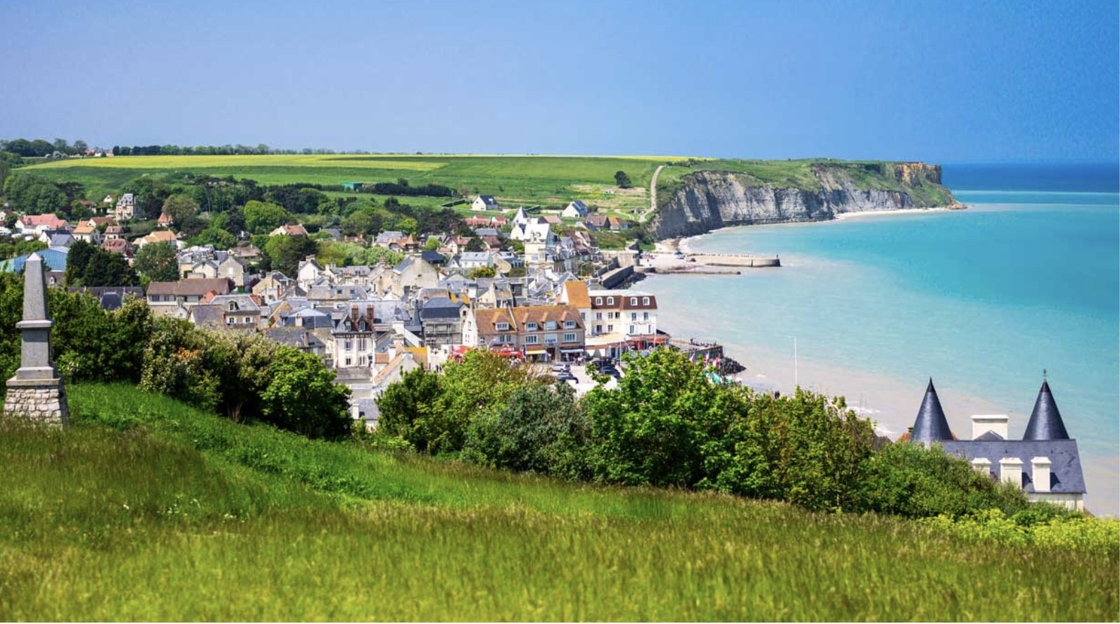 Marguerite se balade en Normandie